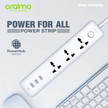 Oraimo Smart USB Plug Power Colokan Listrik Stopkontak OWS-E331