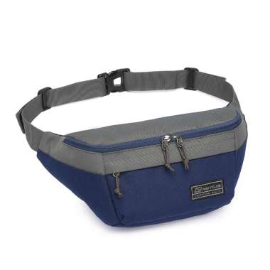 Navy Club Tas Pinggang Waist Bag IEE - Tas Pria Tas Wanita - Crossbody Bags Tas Outdoor blue
