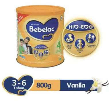 Promo Harga Bebelac 4 Susu Pertumbuhan Vanila 800 gr - Blibli
