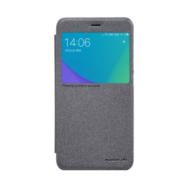 Nillkin Sparkle Leather Flip Cover ... omi Redmi Note 5A - Black