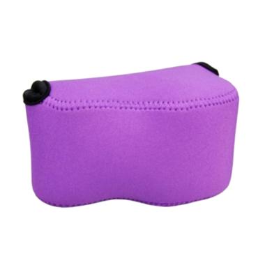 Neoprene Camera Case for Mirrorless Camera OC-S1 Purple