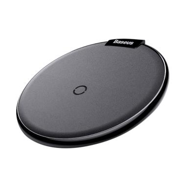 Baseus Leather Dekstop Wireless Charging - Hitam