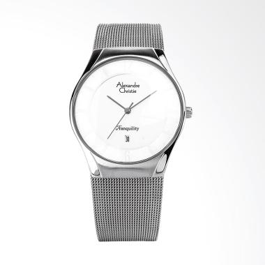 Alexandre Christie Jam Tangan Pria - Silver [AC 8331 MD BSSSL] Silver