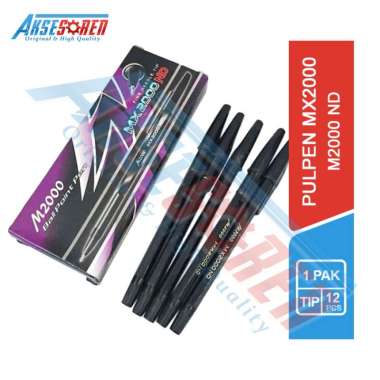 Pulpen ND M2000 [MX2000/12 pcs] / Ballpoint Pena Pen [1 Pack] -