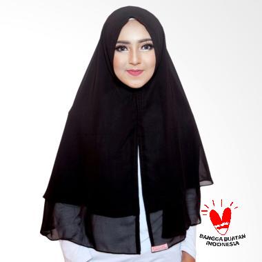 Quillavers Khimar Raisha Jilbab Instan - Black Quillavers Khimar Raisha Jilbab Instan - Black