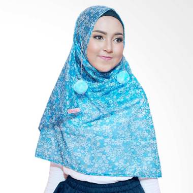 Quillavers Amarilis Hijab Instant – Blue
