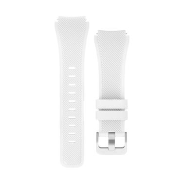 Wakaka Sport Silicone Strap for Samsung Gear S3 - Putih