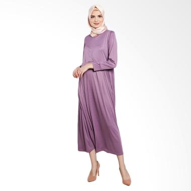 Elzatta Afsa Gamis Muslim - Purple