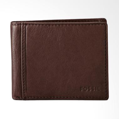 Fossil Ingram Traveler Dompet Pria - Brown [ML 3254200]