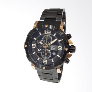 Alexandre Christie 6474MCBBRBA Jam Tangan Pria - Rose Gold