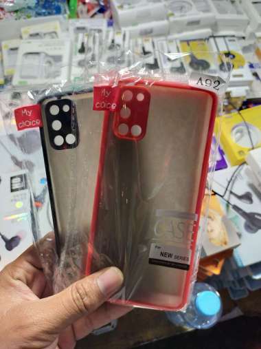 silicon Aero oppo A92 - softcase terbaru