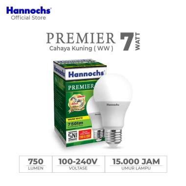 Hannochs Premier Bohlam Lampu LED - Kuning [7 W] kuning