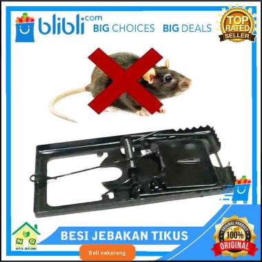 Nasya Gaulcomp Besi Perangkap Tikus Jebakan Jepretan Kurungan Tikus Pembasmi Tikus JEPRETAN