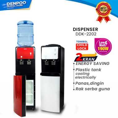 Denpoo DDK 2202 Electro Dispenser [Non Kompressor] Red x Black