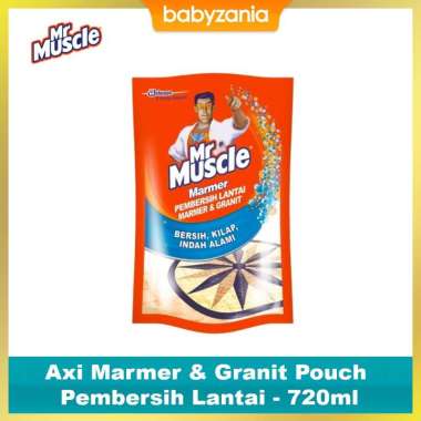Mr Muscle Axi Marmer & Granit Pouch Pembersih Lantai - 720 ml MULTICOLOR