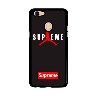 Flazzstore Supreme X Jordan Black J0390 Custom Casing for Oppo F5