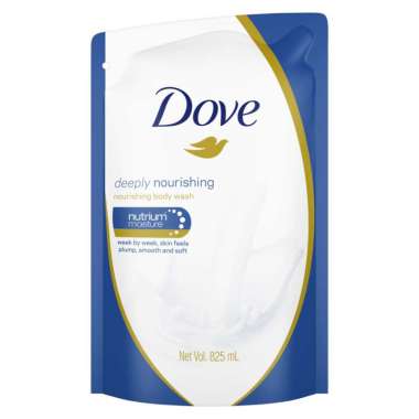 Promo Harga Dove Body Wash Deeply Nourishing 850 ml - Blibli