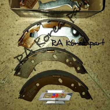 Kampas Rem Belakang Hyundai Getz Brake Shoe Kanvas Silver