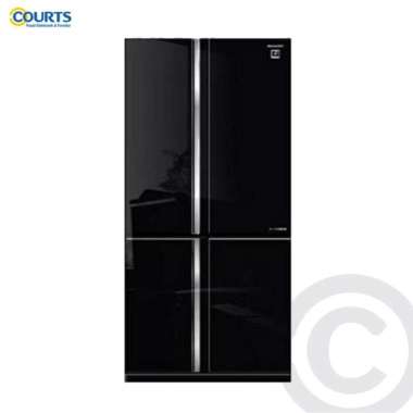 SHARP KULKAS 2 PINTU SIDE BY SIDE INVERTER 472L SJ-IF51PG-BK