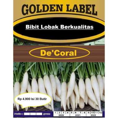 Bibit Lobak Berkualitas | Benih Lobak