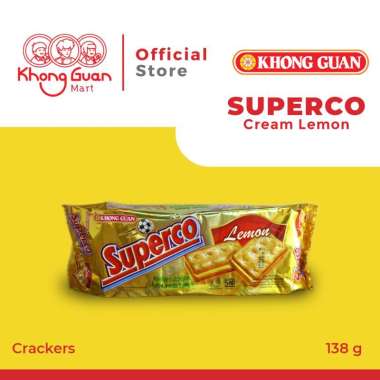 Promo Harga Khong Guan Superco Lemon 138 gr - Blibli