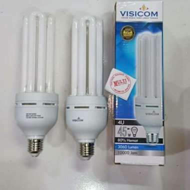 LAMPU 45 WATT Visicom 4u 220v lampu jumbo garansi