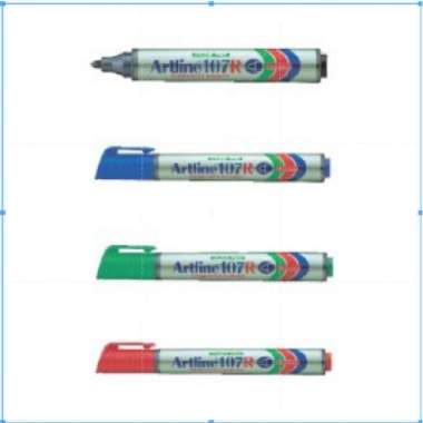 Spidol Permanent Marker Artline 107R / Spidol Permanen Artline 107R / Marker MERAH
