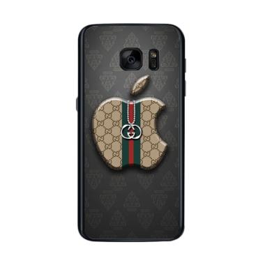 Acc Hp Apple Logo Gucci O0741 Custom Casing for Samsung S7