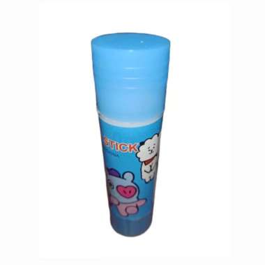 VANCO GLUE STICK / LEM STIK BESAR BERAT 23 GRAM KARAKTER BTS / BT21 BIRU