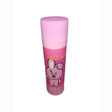 VANCO GLUE STICK / LEM STIK BESAR BERAT 23 GRAM KARAKTER BTS / BT21 PINK
