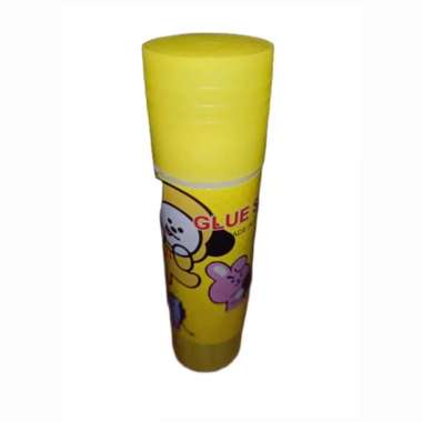 VANCO GLUE STICK / LEM STIK BESAR BERAT 23 GRAM KARAKTER BTS / BT21 KUNING