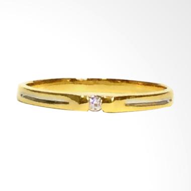 Pentacles FC02339 Wedding Ring White Gold With Diamond