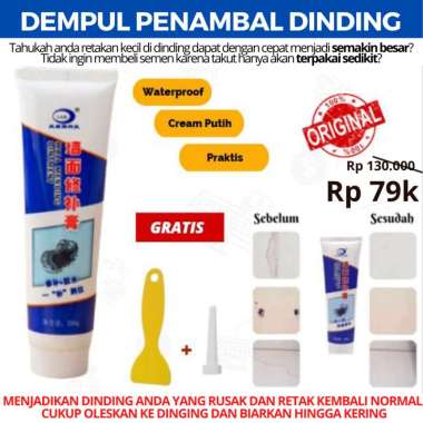 Magic Cream Dinding Dempul Instant Wall Repair Krim Tambal Tembok Instan Interior