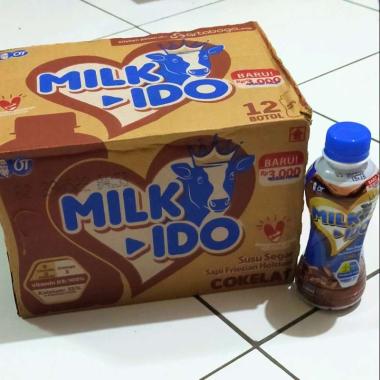 SUSU MILKIDO 1 DUS ISI 12 BOTOL ( 200ml)