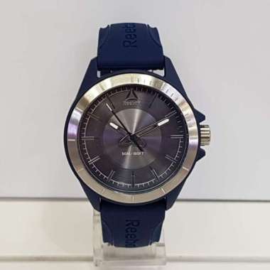 Reebok RD-MAK-G2 Jam Tangan Pria Rubber Strap Original Navy Gray