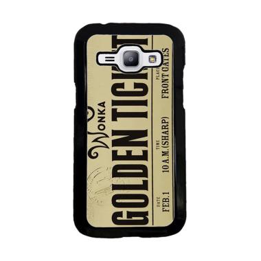 Acc Hp Willy Wonka Golden Ticke V0518 Custom Casing for Samsung J1 Ace