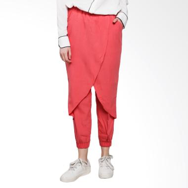 Celana Jogger Wanita - Red