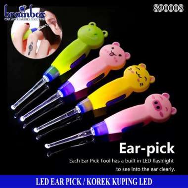 Korek Kuping Pembersih Telinga Lampu LED Earpick LED Nomor 1