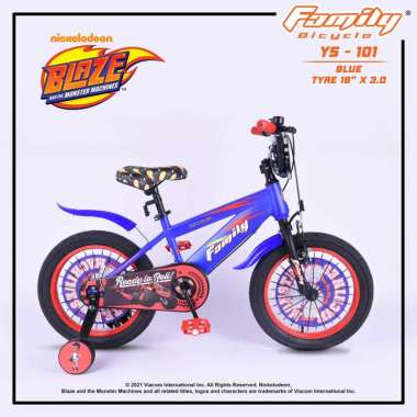 Blaze and the monster machines bike 16 inch hotsell