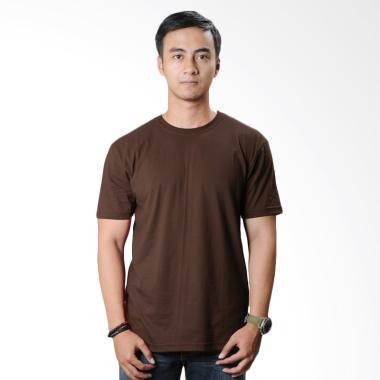 Neils Kaos Polos T-Shirt Pria - Brown