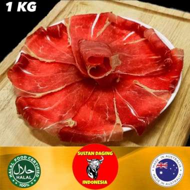 BEEF SLICE YOSHINOYA 1 KG IMPORT DARI AUSTRALIA/ BEEF SLICE 1KG/ BEEF SLICE YOSHI/ BEEF SLICE HALAL