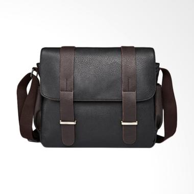 Enable Man Messenger Bag Tas Selempang Pria - Black