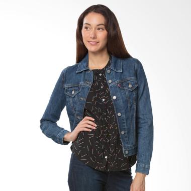 Levi's 29945-0031 Trucker Lola Jacket Wanita - Navy Denim [Original]