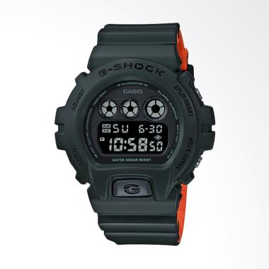 CASIO G-SHOCK Bi-Color Ltd. Edition Jam Tangan Pria - Green Orange [DW-6900LU-3DR] Army Green