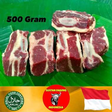 IGA BAKAR SAPI SUPER SHORTRIBS 500 GRAM LOKAL DARI INDONESIA/IGA SUPER/IGA SAPI/IGA BAKAR/DAGING IGA