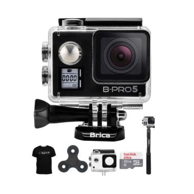 Brica B-PRO 5 AE Mark IIs AE2s Com ... pin Action Camera - Hitam