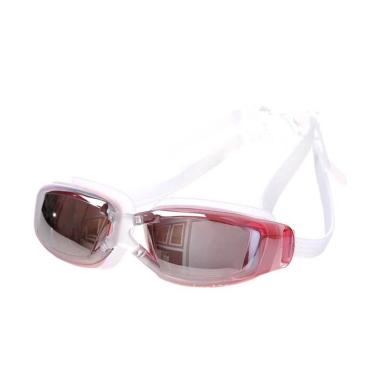 Ruihe Anti Fog UV Protection Kacamata Renang Dewasa - Pink
