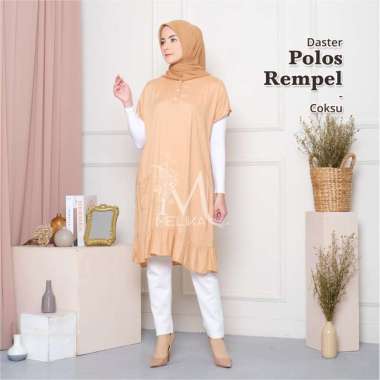DASTER POLOS PENDEK RUFFLE Semua Ukuran COKSU