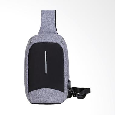 Kaka Chest Pack 651 Cross Body Slin ... i Theft Model 2018 - Grey