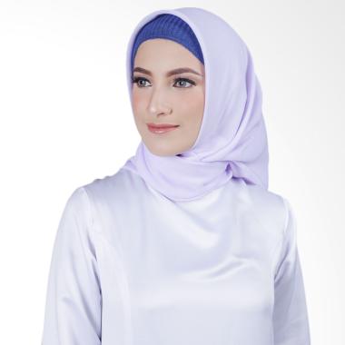 Cantik Kerudung Misha Square Voal Shawl Hijab - Lavender No.12